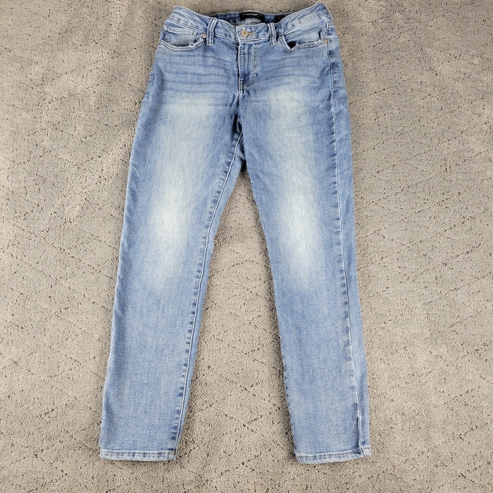 Lucky Brand Jeans Womens 10/30 Blue Low Rise Skinny Lolita Slimming Stretch